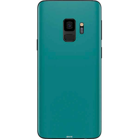 Teal Blue Solid Galaxy S9 Skin